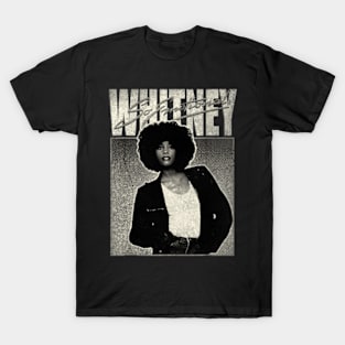 Whitney Houston 80s 90s Music Country T-Shirt